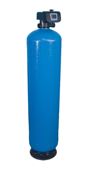 Carbon columns for the purification of water