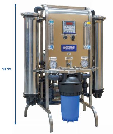 AQUAPHOR PROFESSIONAL M / Compact commercial tipe of low-pressure reverse osmosis