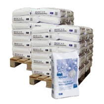 The granulated salt BROXO (25 kg) - 80 bags х 25 kg (2 tons)