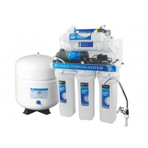 HIDROTEK RO-75G-A03 6 Stage Reverse Osmosis Water Purifier with  pump and UV-6W 