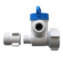 John Guest 1/2 x 3/8-1/4 ANGLE STOP VALVE ( PASVPP5-L )