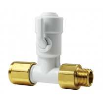 John Guest 1/2bsp x 3/8 ANGLE STOP VALVE ( ASV8 )