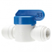 John Guest 3/8 x 3/8 nptf SHUT OFF VALVE ( PPSV011223W )