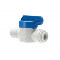 John Guest 6mm  - 6mm  SHUT OFF VALVE ( PPMSV040606W )