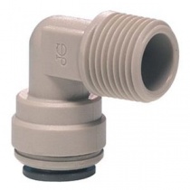 John Guest Rigid Elbow – NPTF Thread 3/8 / 3/8 (PI481223S)