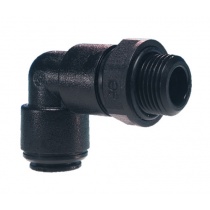John Guest Swivel Elbow – BSP Thread 12mm - 1/2 BLACK (PM091214E)