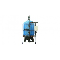 Surface piping sand filter system F-3672 with FRP tank